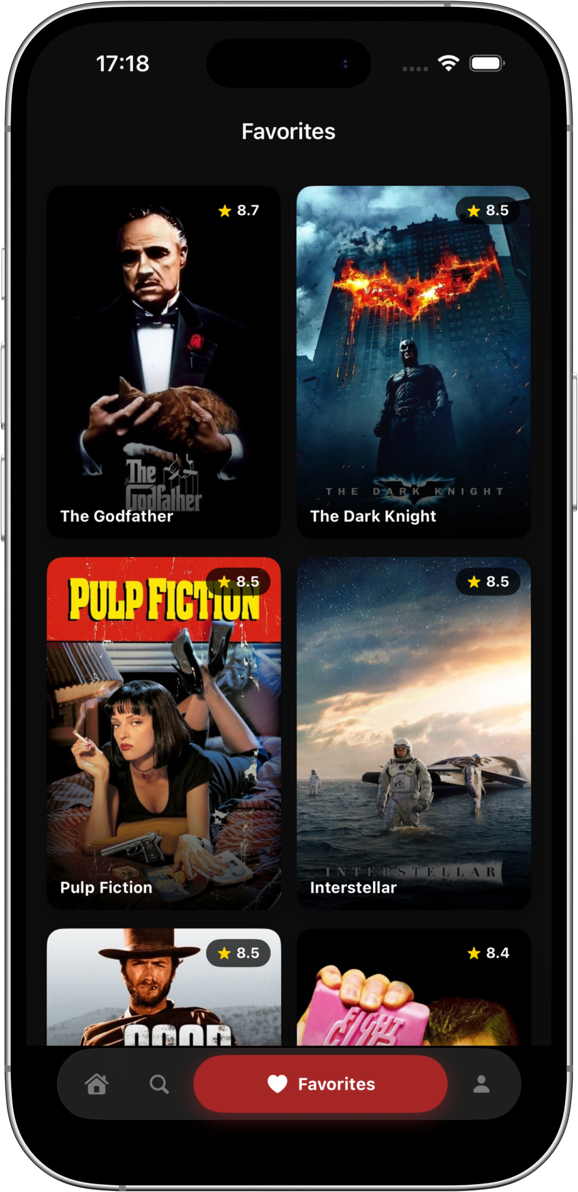 Movie App benzer filmler